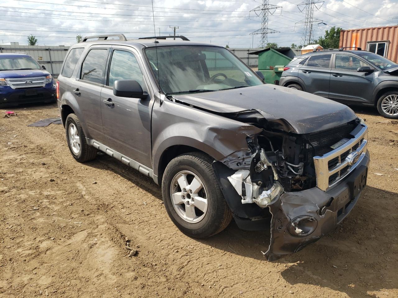 2009 Ford Escape VIN 1FMCU03709KC03669 Copart auction photo, front end damage thumbnail 4