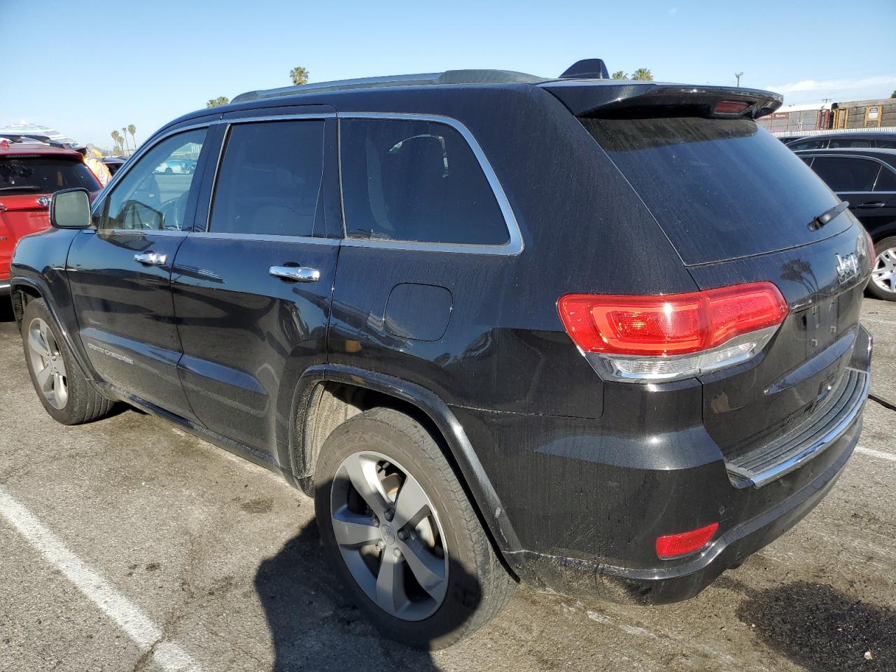 2015 Jeep Grand Cherokee VIN 1C4RJECG4FC144247 Copart auction photo, front end / minor dent/scratches damage thumbnail 2