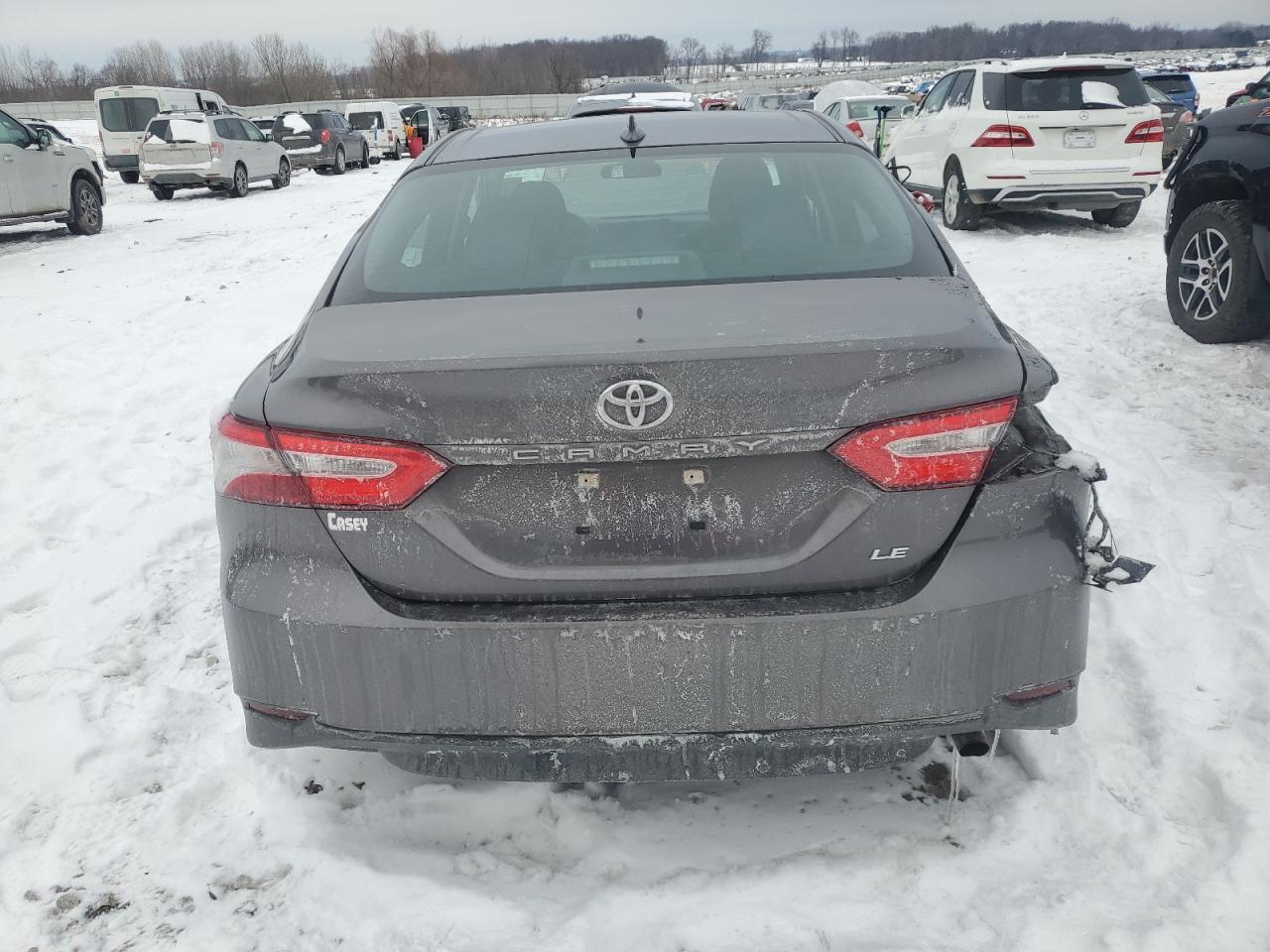 2020 Toyota Camry VIN 4T1C11AK7LU342652 Copart auction photo, all over damage thumbnail 6