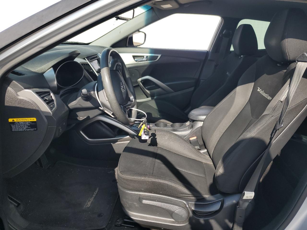 2014 Hyundai Veloster VIN KMHTC6AD2EU186726 Copart auction photo, front end / minor dent/scratches damage thumbnail 7