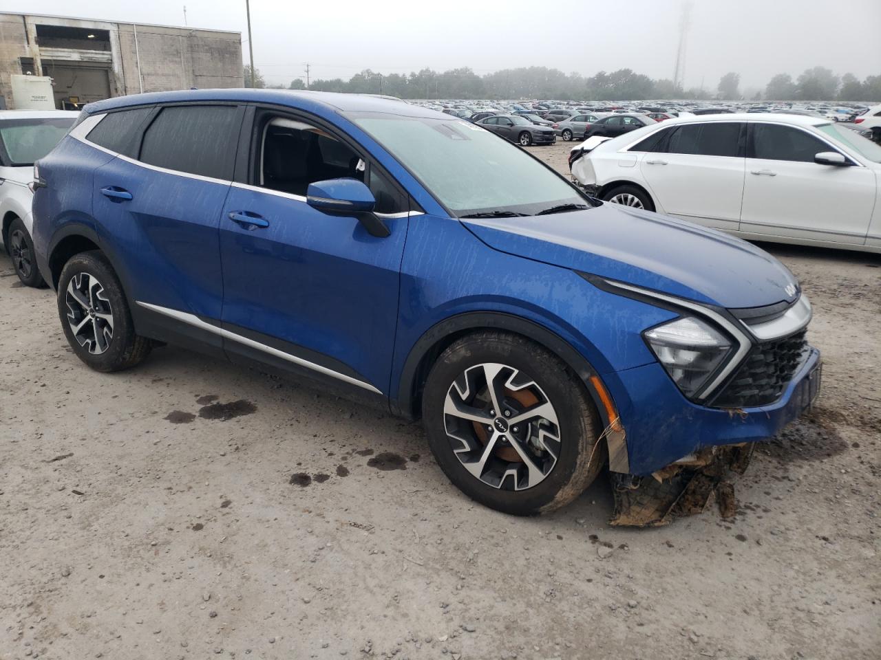 2023 KIA Sportage VIN 5XYK33AF4PG100904 Copart auction photo, front end / undercarriage damage thumbnail 4