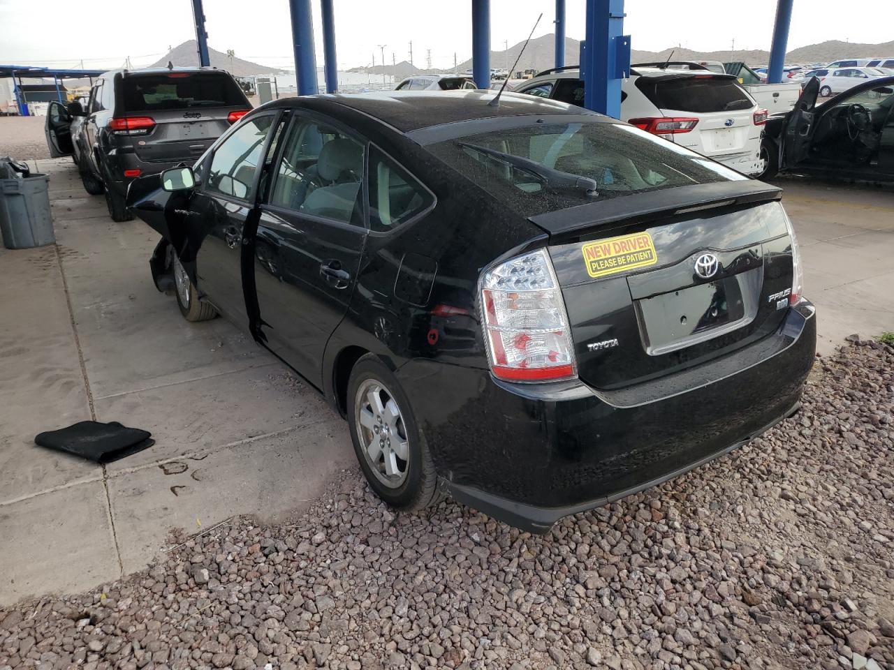 2007 Toyota Prius VIN JTDKB20U477624080 Copart auction photo, front end damage thumbnail 3