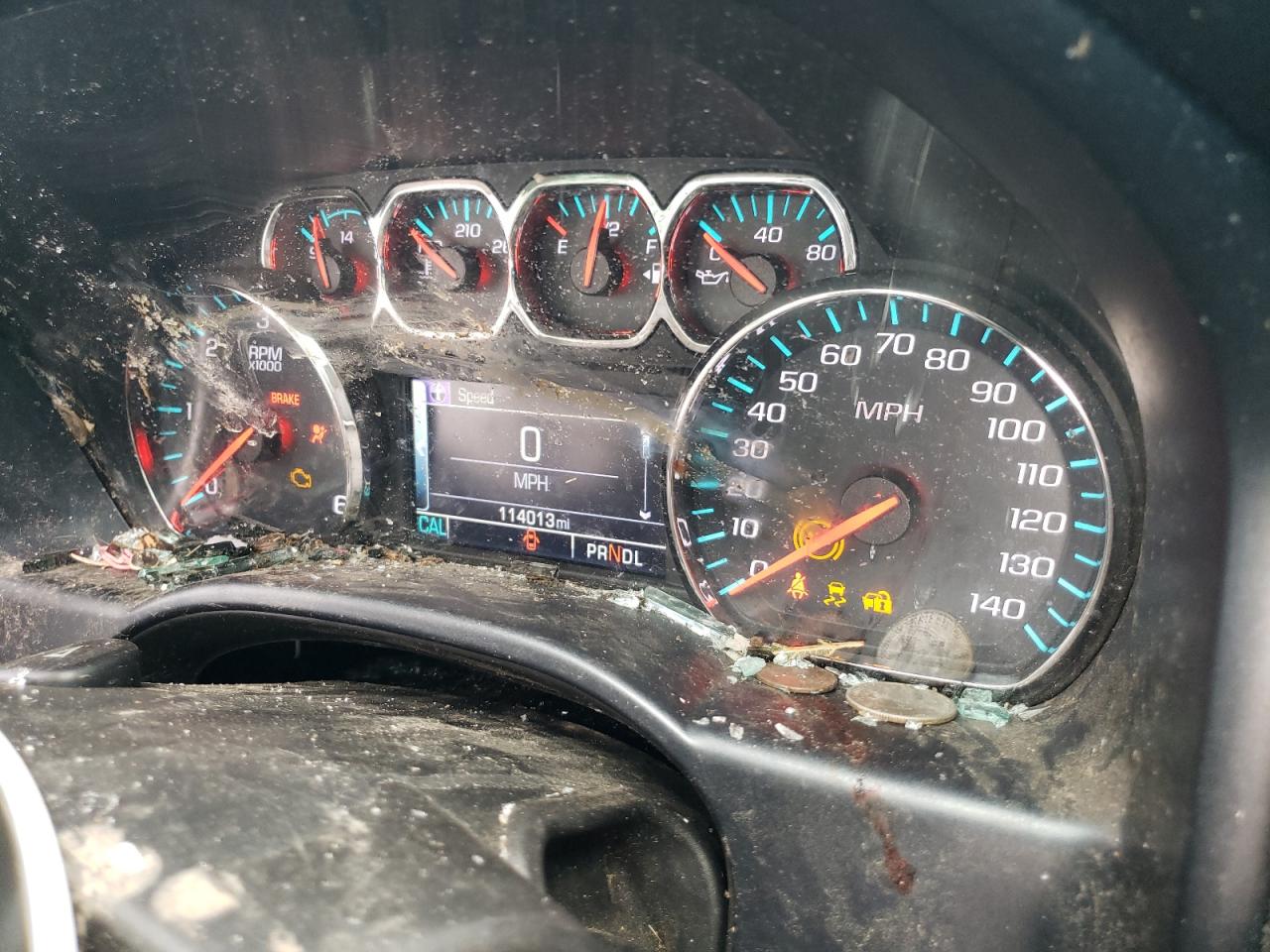 2018 GMC Sierra VIN 3GTU2MEC3JG122936 Copart auction photo, rollover damage thumbnail 9