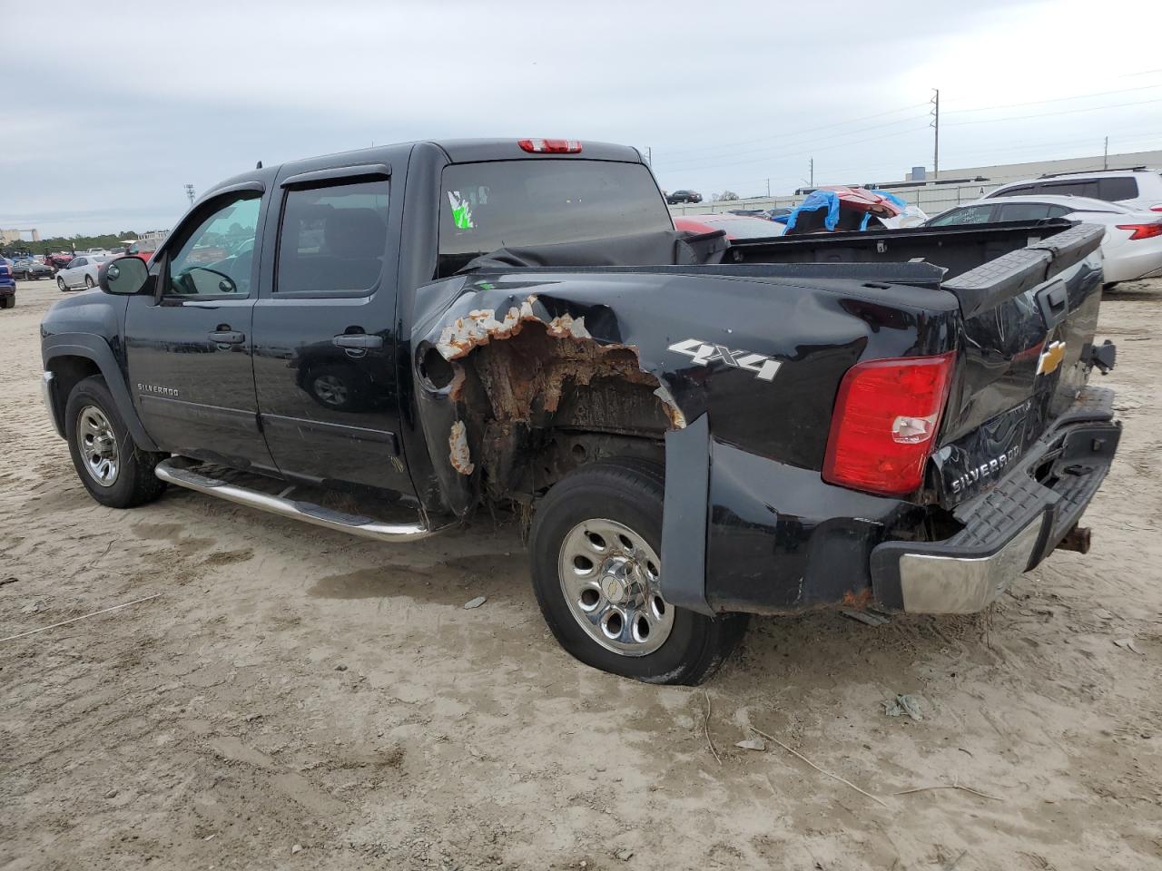 2012 Chevrolet Silverado VIN 3GCPKREA6CG234240 Copart auction photo, all over damage thumbnail 2