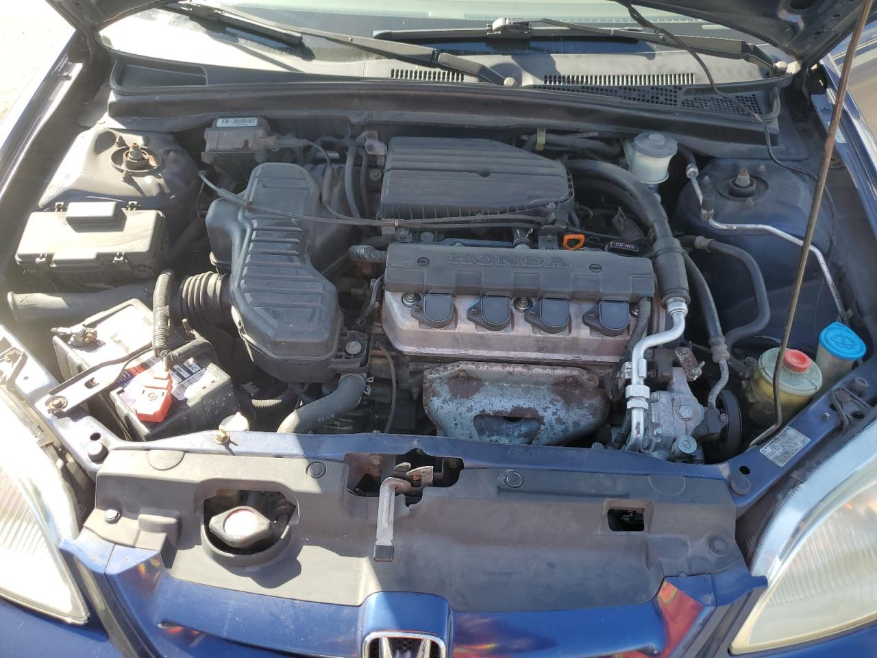 2003 Honda Civic VIN 1HGEM22583L025750 Copart auction photo, rear end damage thumbnail 11