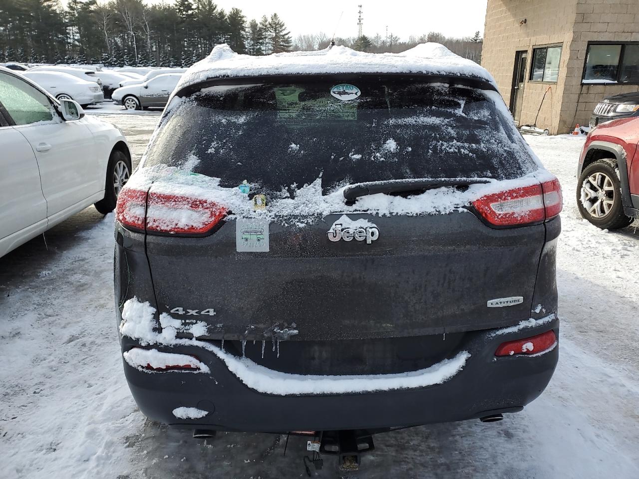 2014 Jeep Grand Cherokee VIN 1C4PJMCS5EW196943 Copart auction photo, front end / side damage thumbnail 6