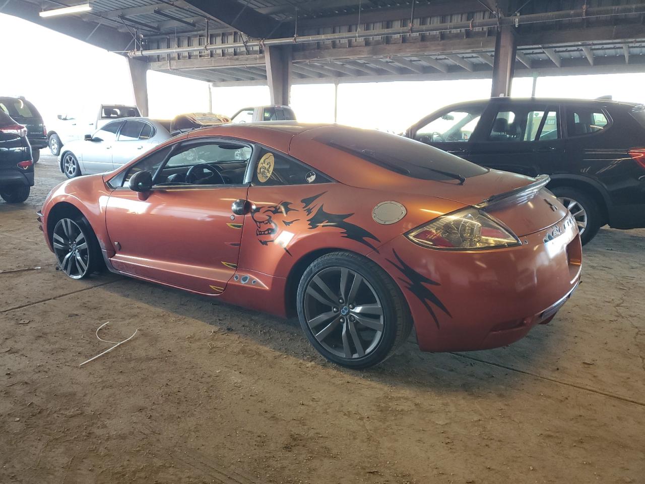 2007 Mitsubishi Eclipse VIN 4A3AK64F47E065718 Copart auction photo, front end damage thumbnail 2