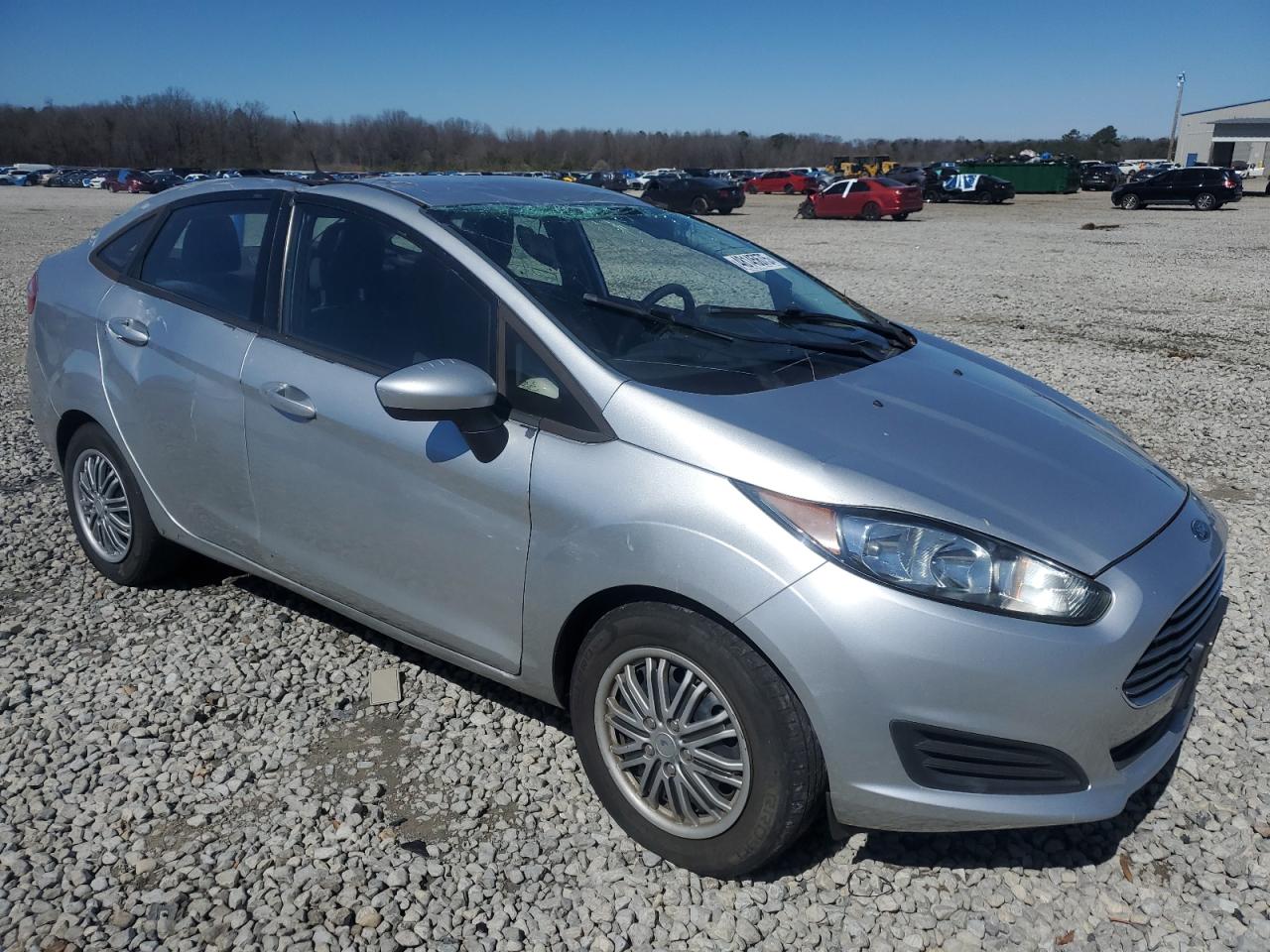 2014 Ford Fiesta VIN 3FADP4AJ2EM233089 Copart auction photo, water/flood / rollover damage thumbnail 4