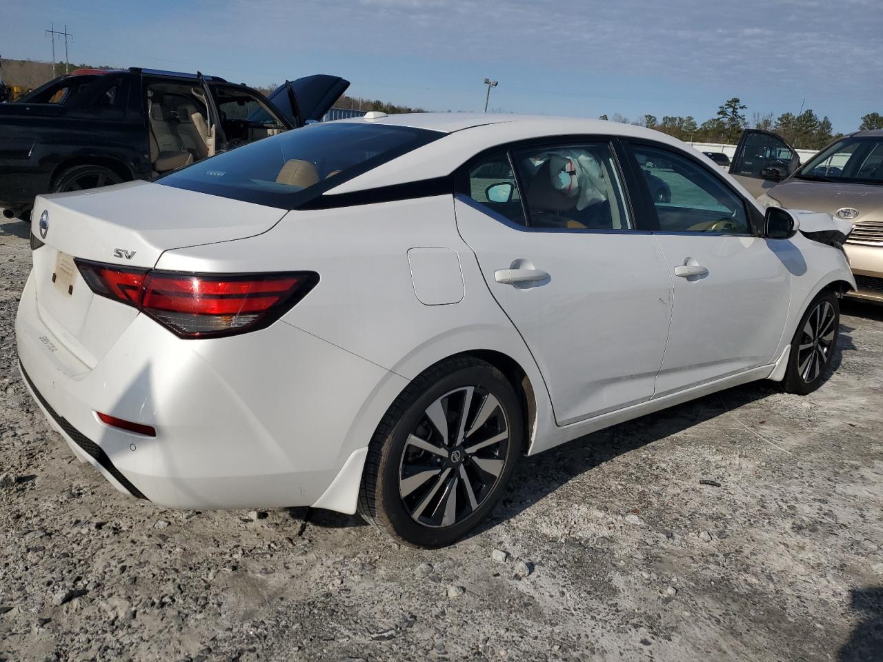2021 Nissan Sentra VIN 3N1AB8CV3MY315703 Copart auction photo, front end damage thumbnail 3