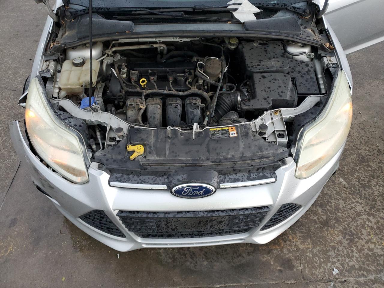 2013 Ford Focus VIN 1FADP3F24DL337675 Copart auction photo, front end / minor dent/scratches damage thumbnail 11