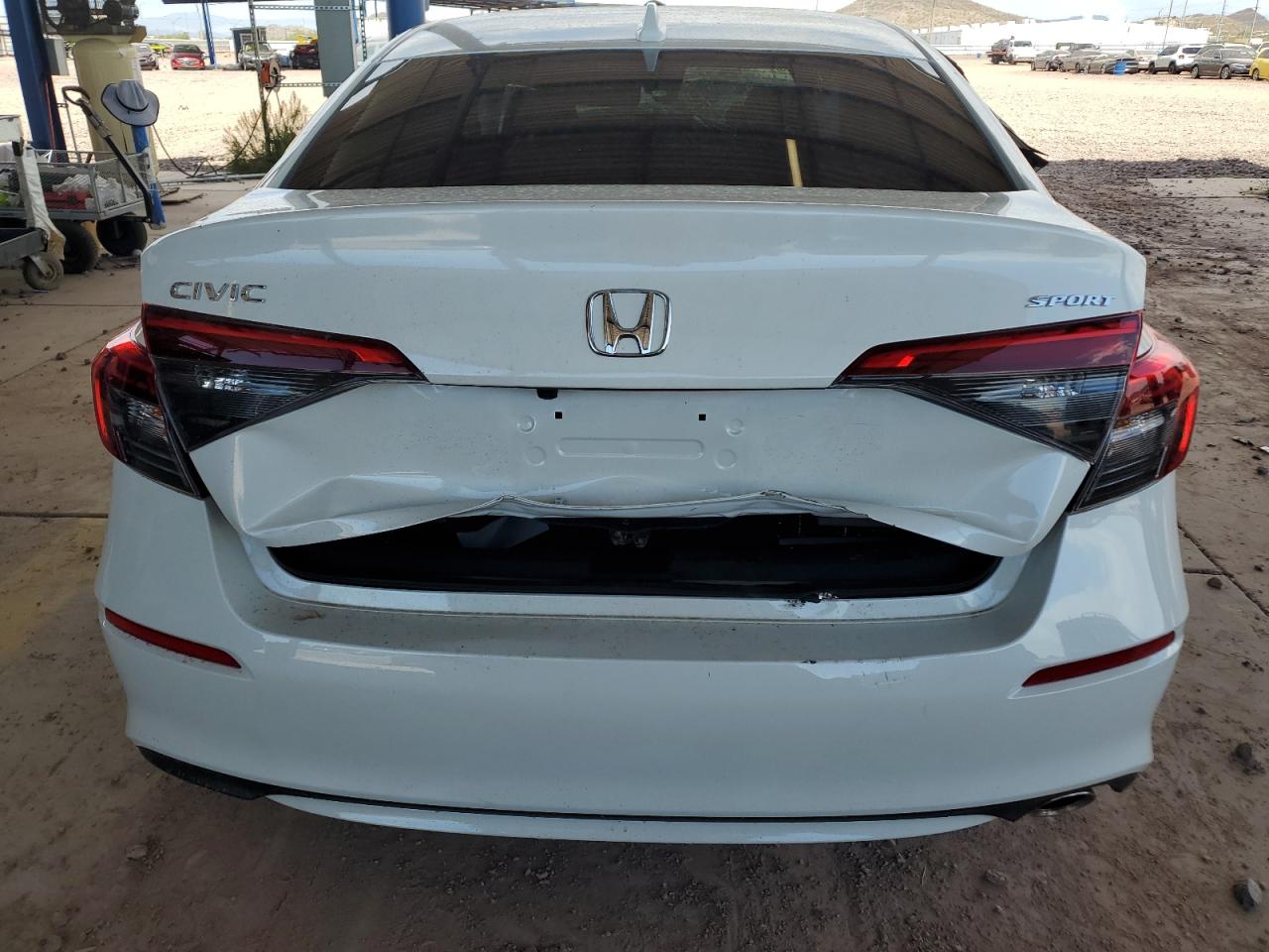 2024 Honda Civic VIN 2HGFE2F57RH593537 Copart auction photo, all over damage thumbnail 6
