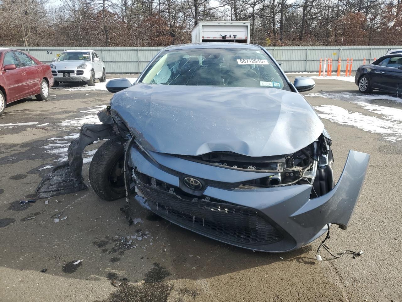 2020 Toyota Corolla VIN 5YFEPRAE9LP124049 Copart auction photo, front end / undercarriage damage thumbnail 5