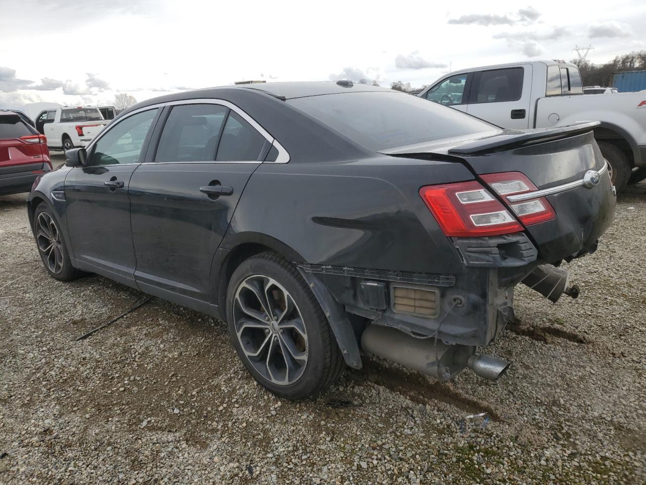 2014 Ford Taurus VIN 1FAHP2KT3EG185263 Copart auction photo, rear end damage thumbnail 2