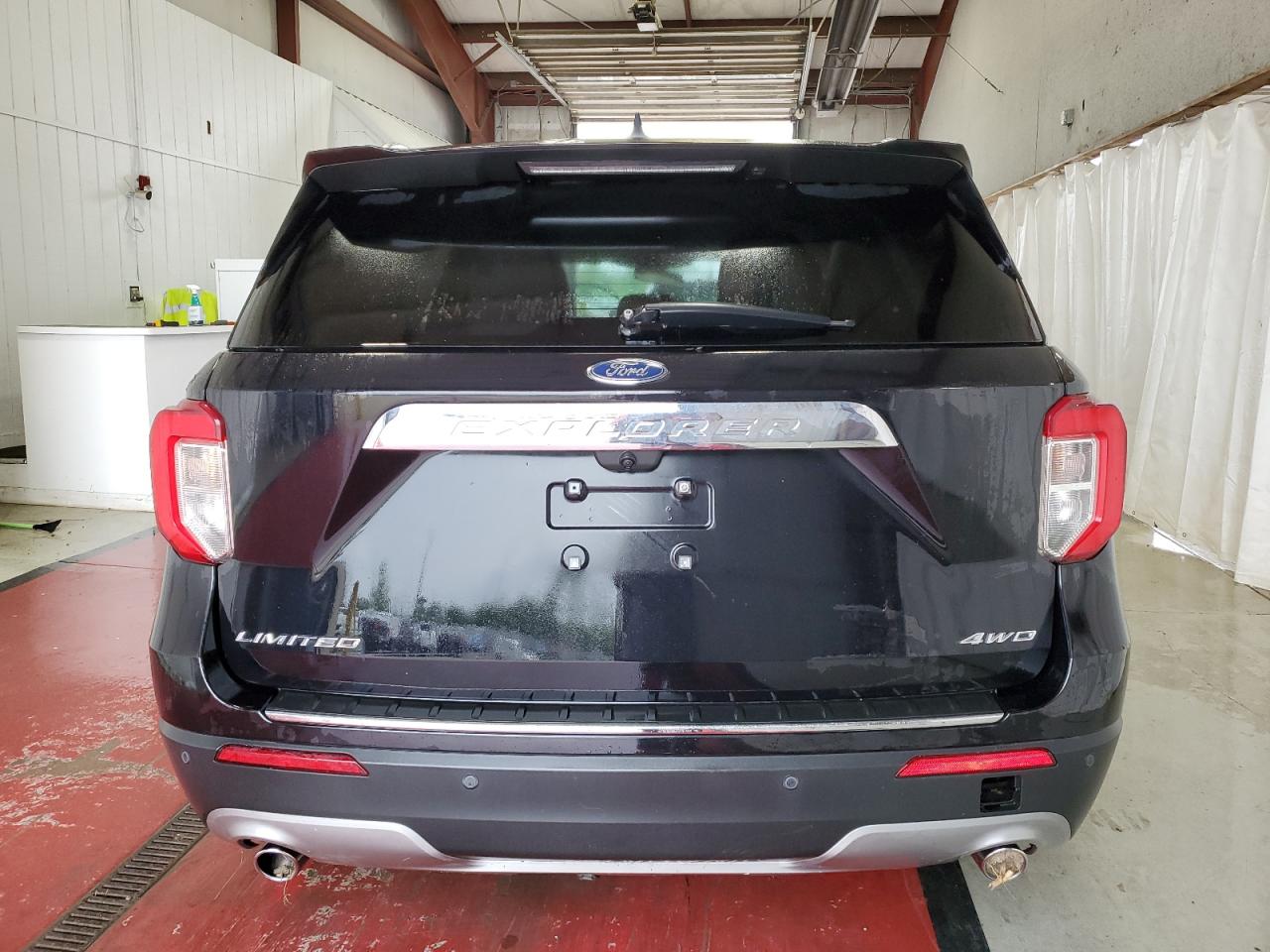 2021 Ford Explorer VIN 1FMSK8FH5MGB64867 Copart auction photo, front end damage thumbnail 6