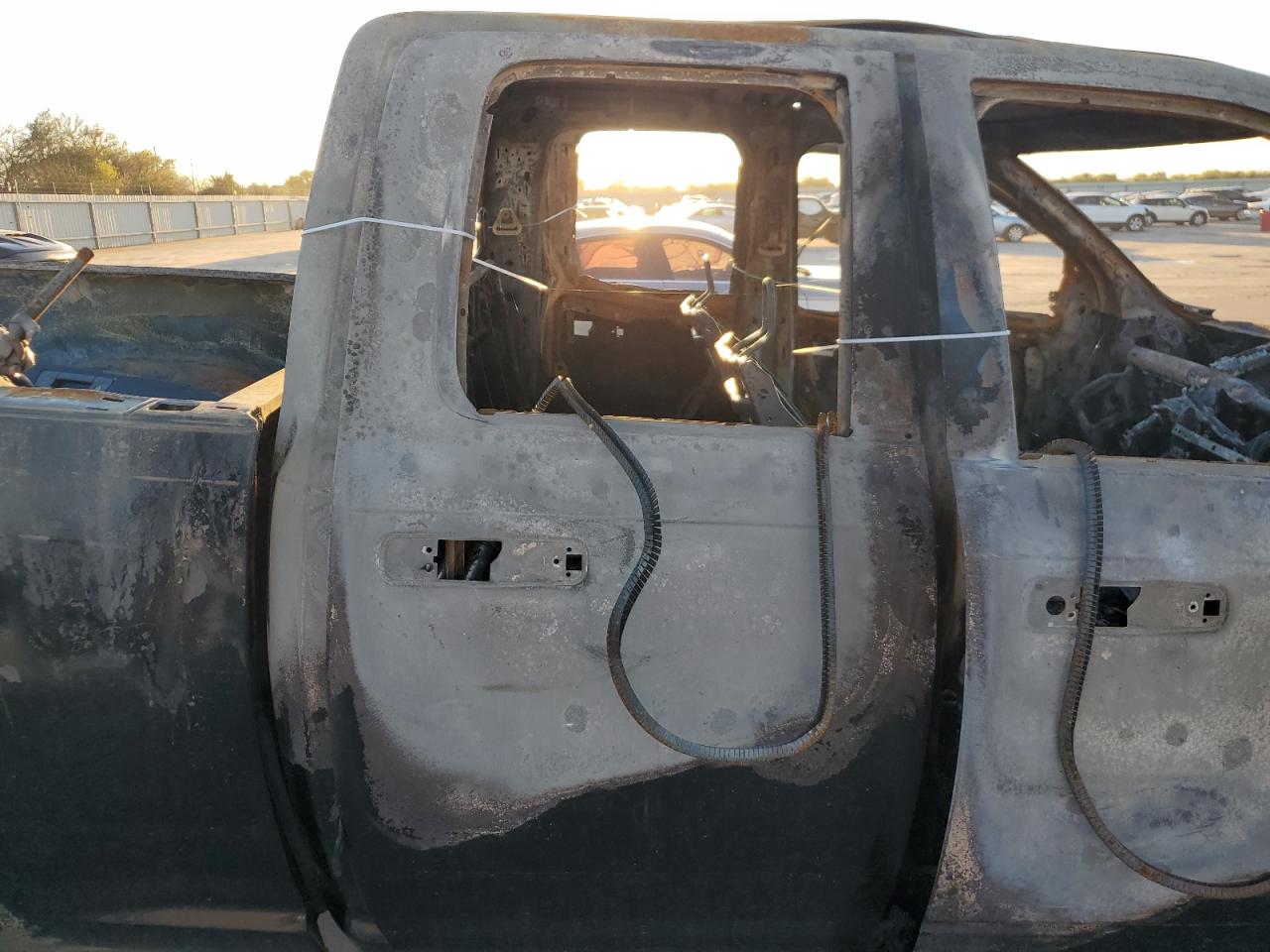 2014 RAM 1500 VIN 1C6RR6FT6ES211241 Copart auction photo, burn damage thumbnail 10