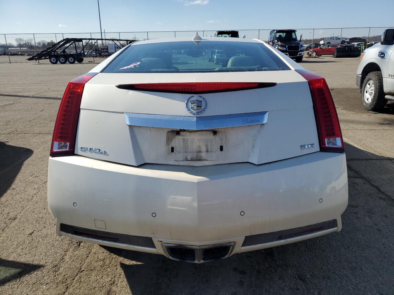 2012 Cadillac CTS VIN 1G6DL1E31C0154774 Copart auction photo, front end / side damage thumbnail 6