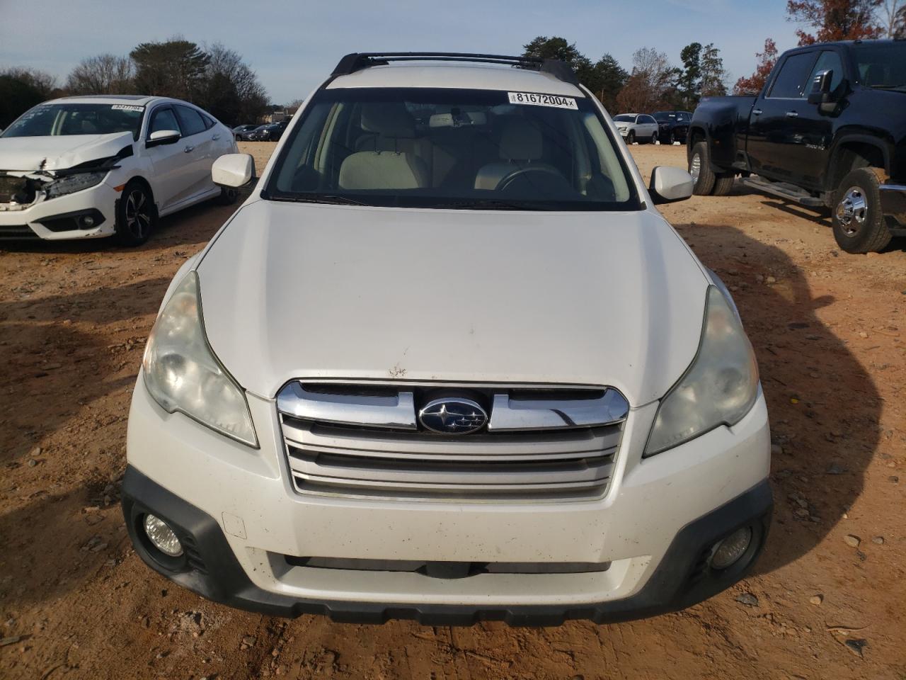 2013 Subaru Outback VIN 4S4BRCCC6D3285048 Copart auction photo, rear end damage thumbnail 5