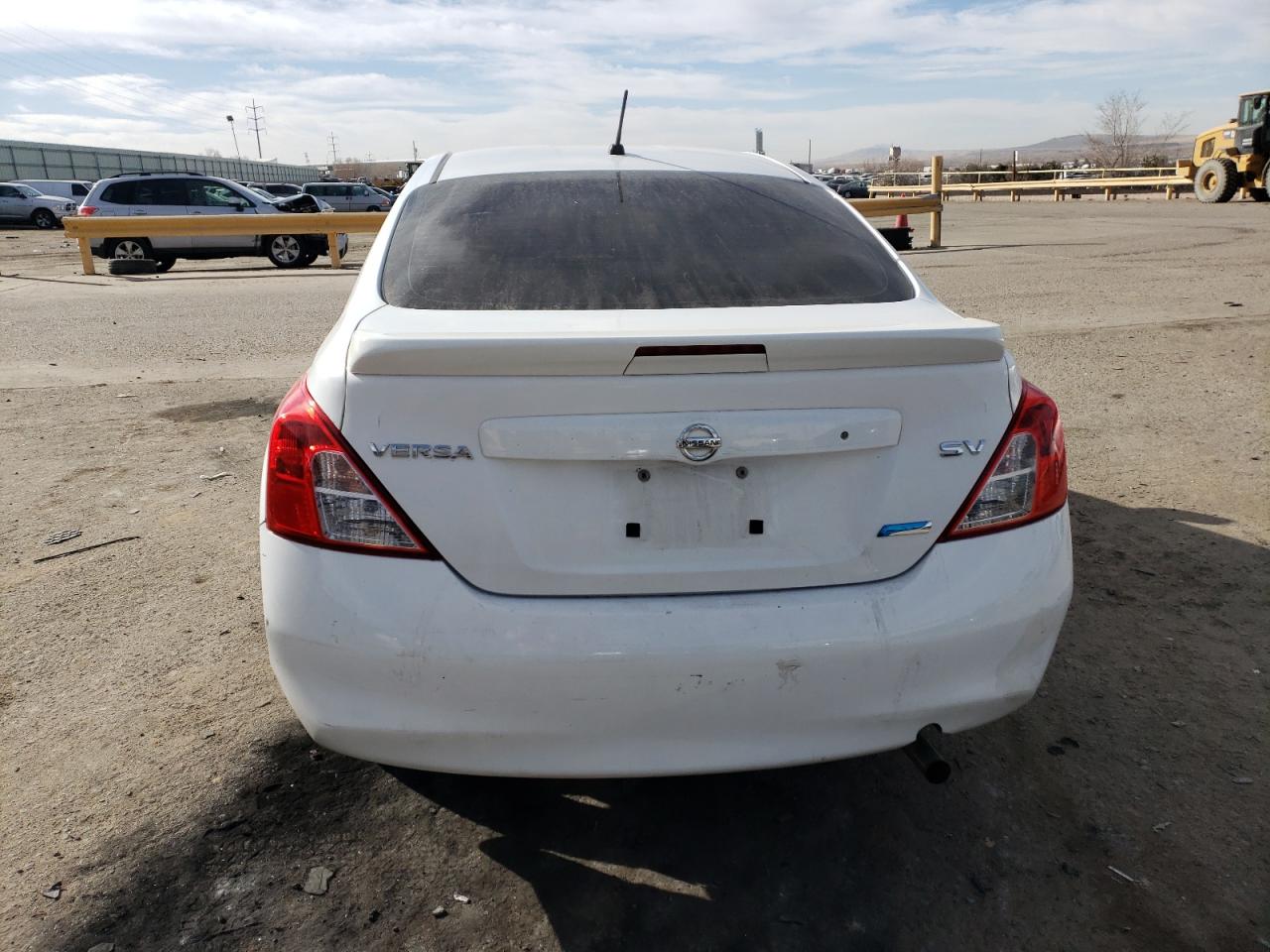 2014 Nissan Versa VIN 3N1CN7AP9EL843355 Copart auction photo, front end damage thumbnail 6