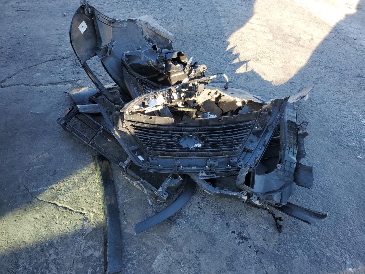 2021 Nissan Rogue VIN 5N1AT3AA4MC739862 Copart auction photo, front end / undercarriage damage thumbnail 13
