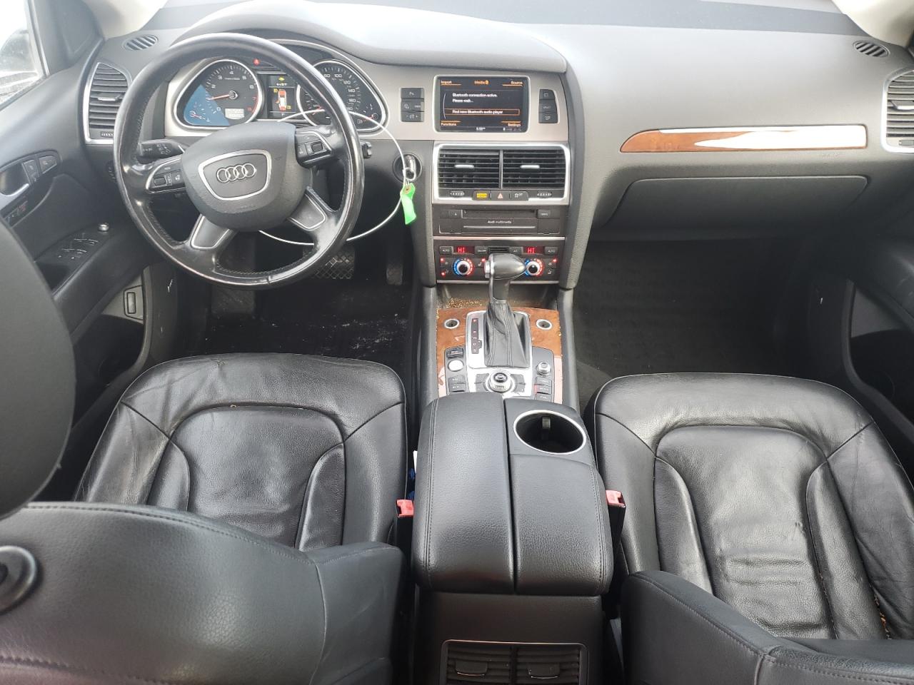 2014 Audi Q7 VIN WA1LGAFE5ED010082 Copart auction photo, front end / undercarriage damage thumbnail 8