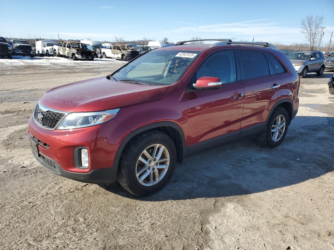2014 KIA Sorento VIN 5XYKT4A66EG519873