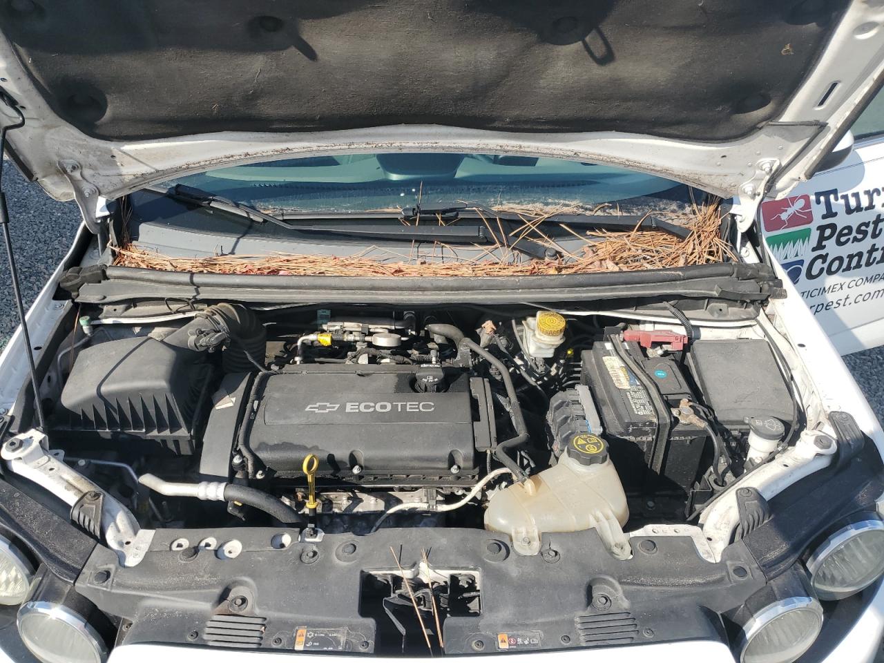 2016 Chevrolet Sonic VIN 1G1JC6SH4G4121711 Copart auction photo, mechanical damage thumbnail 11