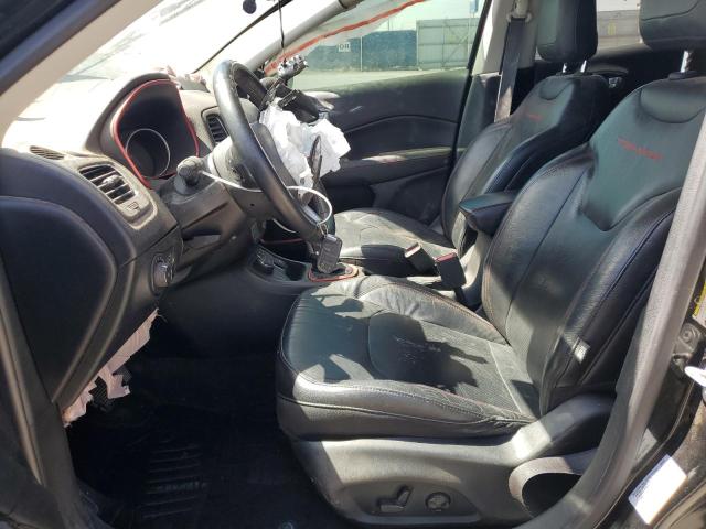 2018 Jeep Compass VIN 3C4NJDDBXJT128904 Copart auction photo, front end damage thumbnail 7