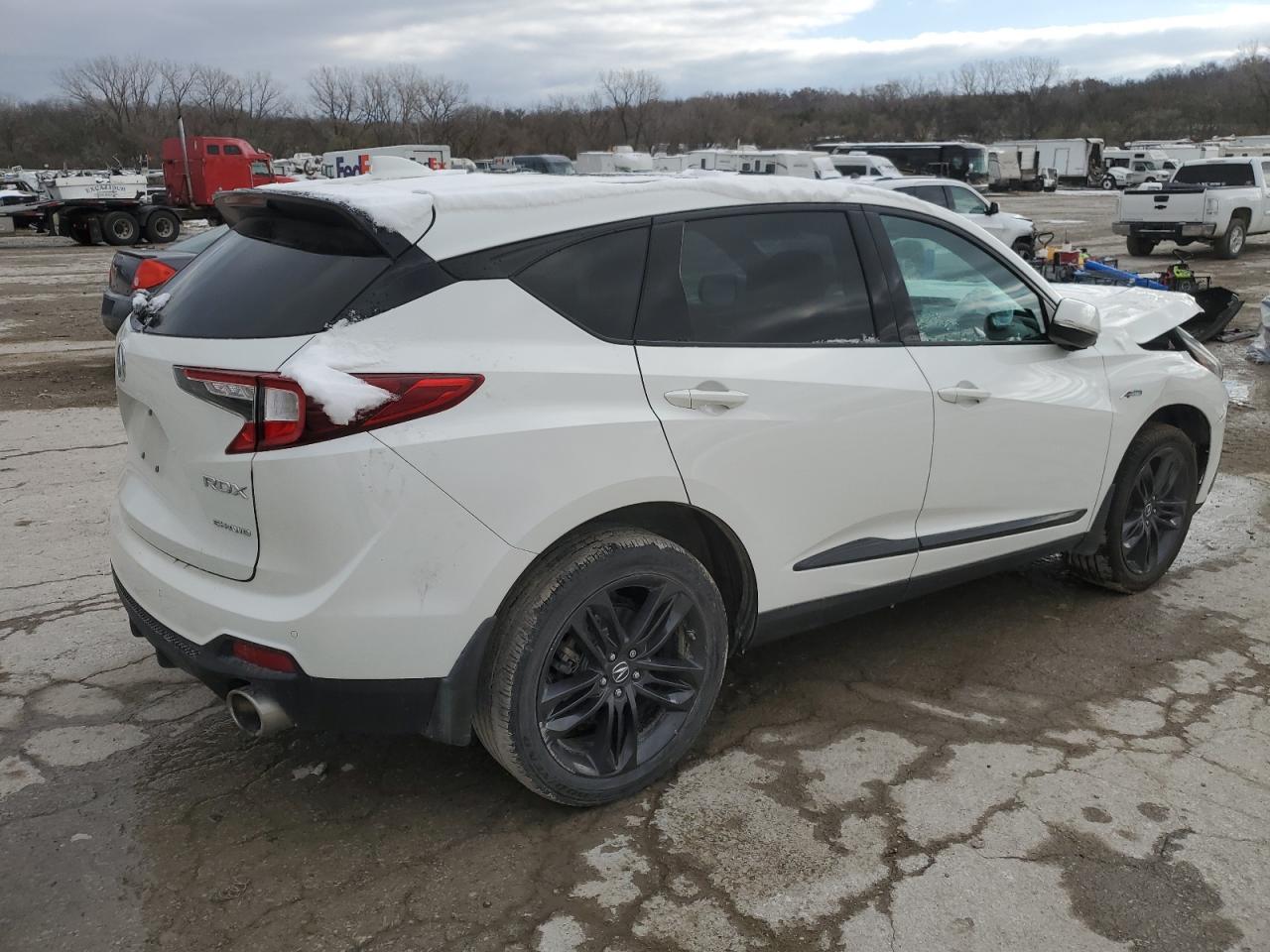 2019 Acura RDX VIN 5J8TC2H61KL028269 Copart auction photo, front end damage thumbnail 3