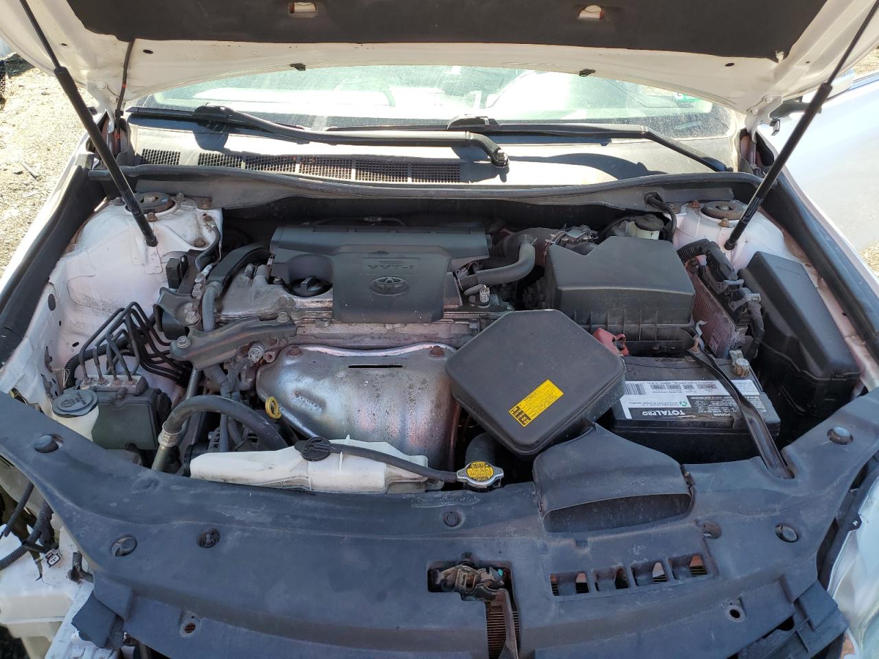 2015 Toyota Camry VIN 4T1BF1FKXFU953298 Copart auction photo, front end / side damage thumbnail 12