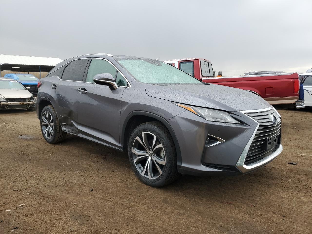 2018 Lexus RX VIN 2T2BGMCAXJC023756 Copart auction photo, side damage thumbnail 4