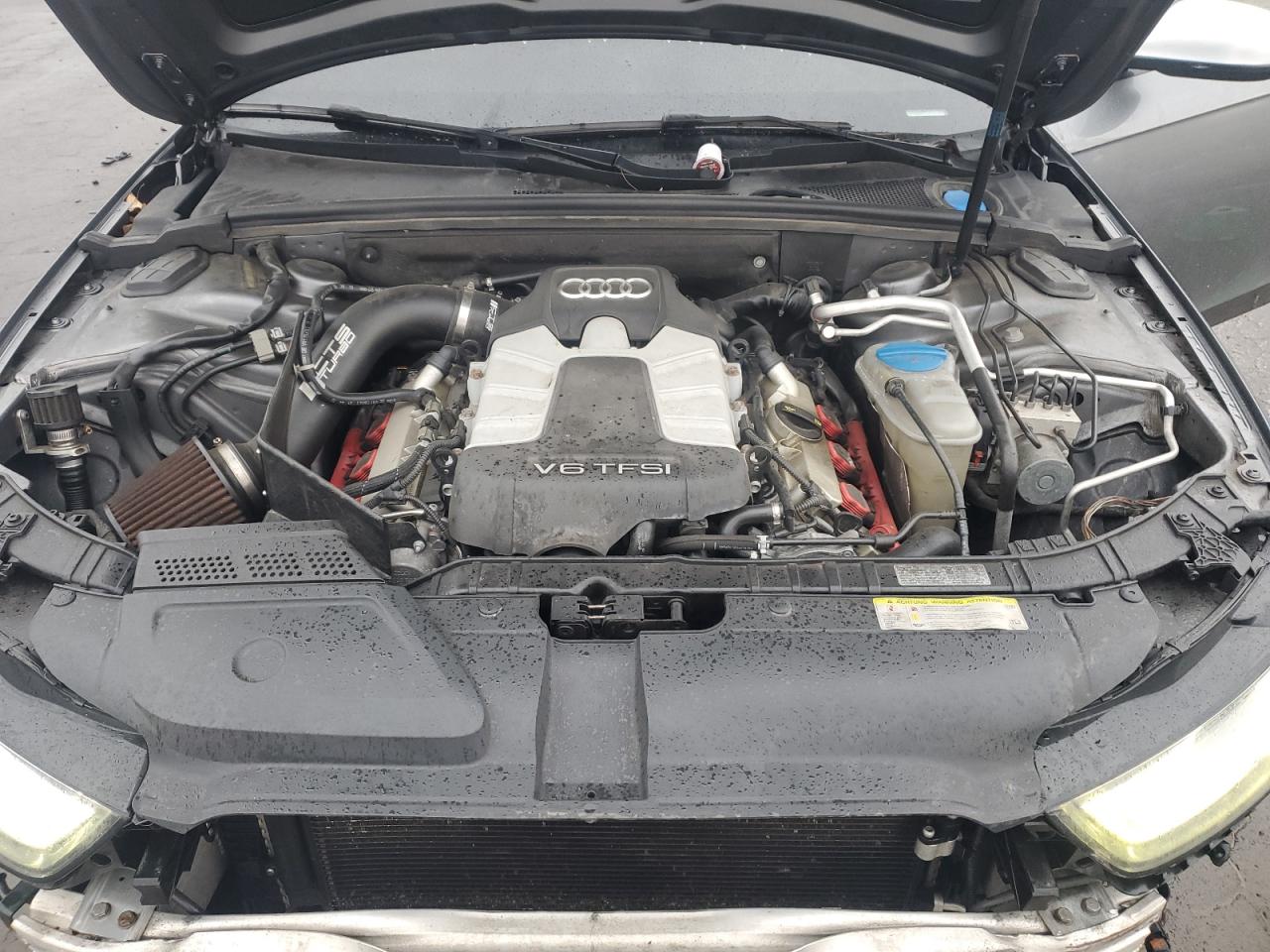 2014 Audi RS4 VIN WAUKGAFL4EA083149 Copart auction photo, front end damage thumbnail 12