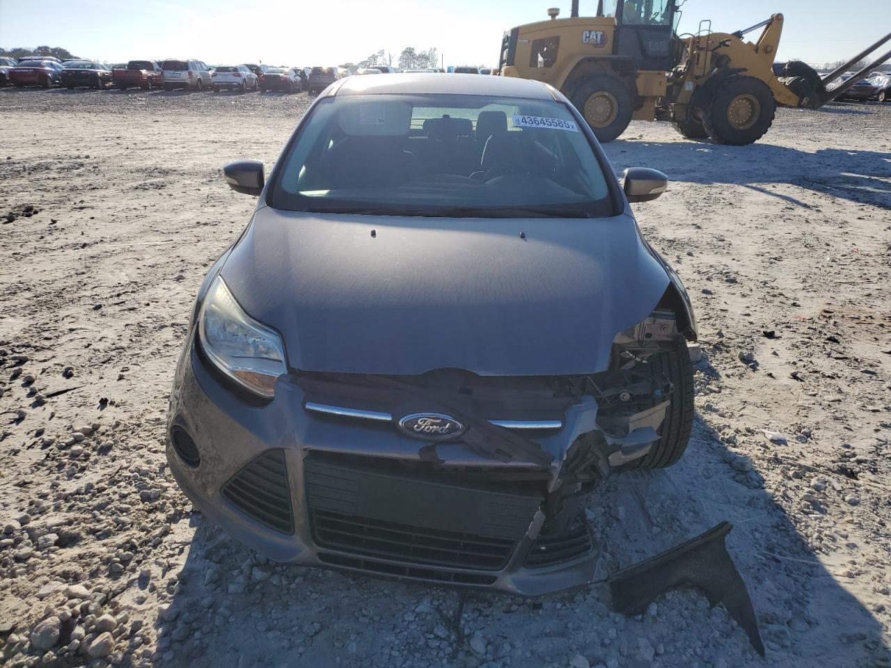 2014 Ford Focus VIN 1FADP3F28EL258480 Copart auction photo, front end damage thumbnail 5