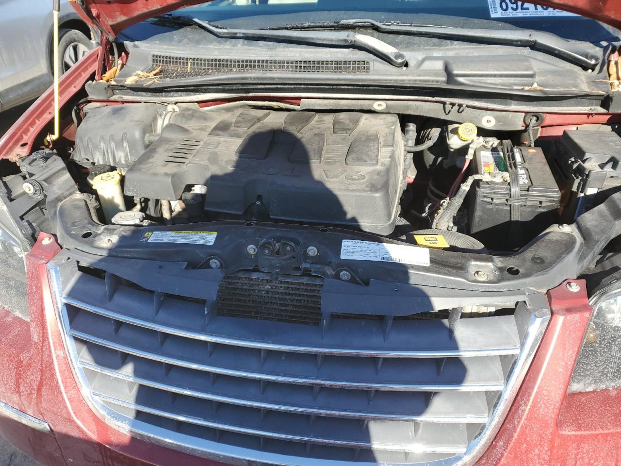 2008 Chrysler Town & Country VIN 2A8HR64X08R104257 Copart auction photo, side damage thumbnail 14