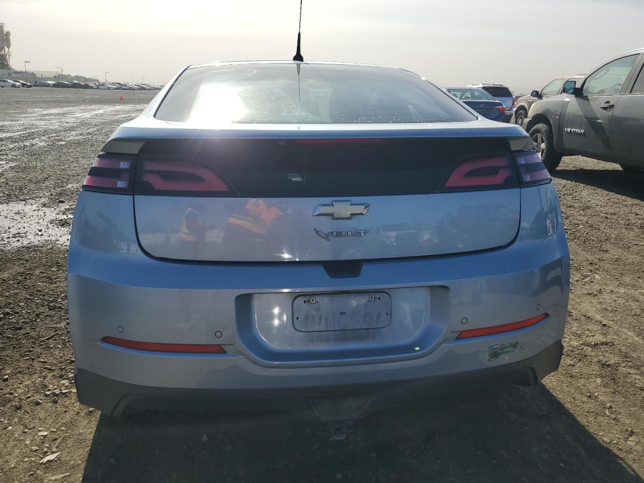 2013 Chevrolet Volt VIN 1G1RE6E45DU117653 Copart auction photo, mechanical damage thumbnail 6