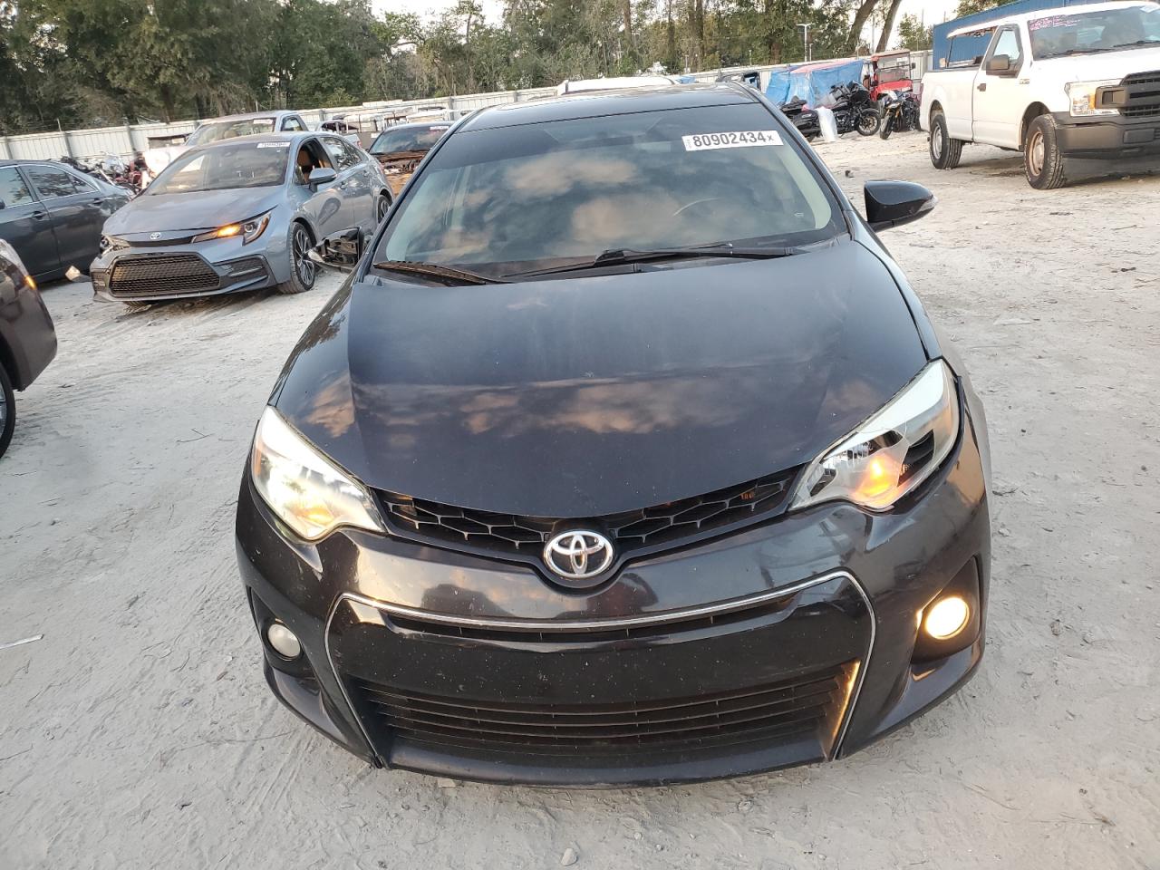 2015 Toyota Corolla VIN 2T1BURHEXFC358254 Copart auction photo, all over damage thumbnail 5