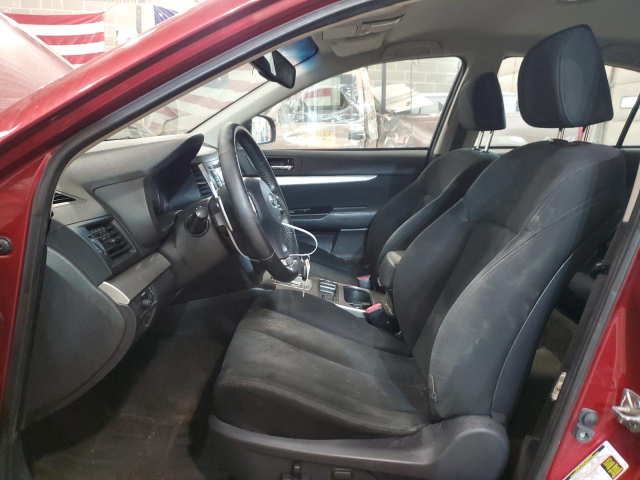 2013 Subaru Legacy VIN 4S3BMBC62D3016570 Copart auction photo, rear end / front end damage thumbnail 7