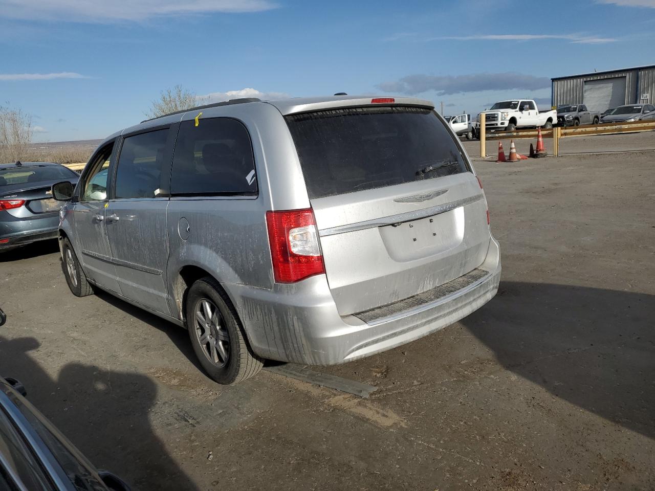 2012 Chrysler Town & Country VIN 2C4RC1BGXCR361888 Copart auction photo, front end / minor dent/scratches damage thumbnail 2