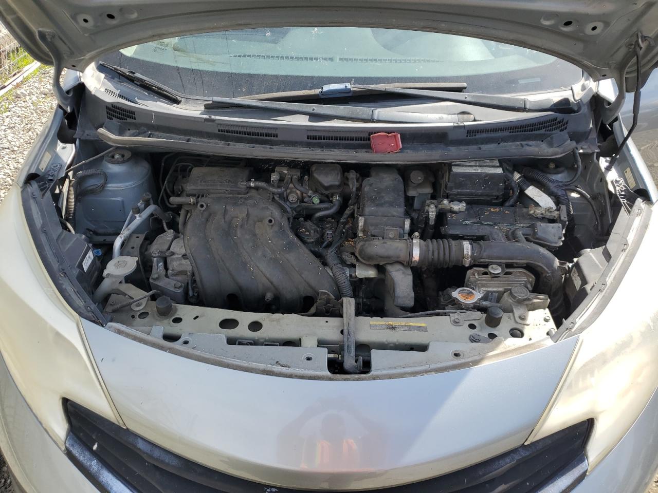 2014 Nissan Versa VIN 3N1CE2CP8EL376087 Copart auction photo, rear end damage thumbnail 12