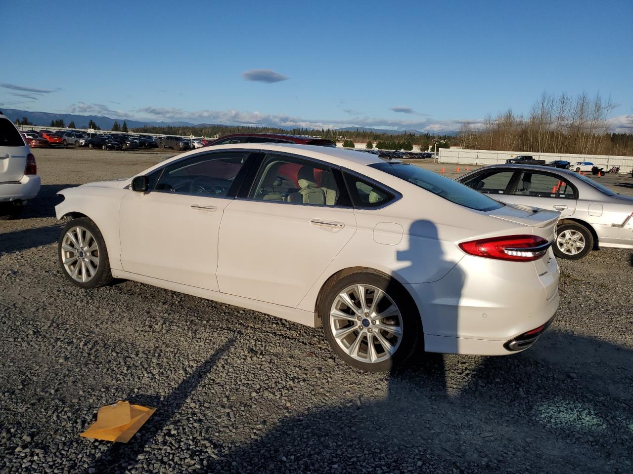 2017 Ford Fusion VIN 3FA6P0K90HR290114 Copart auction photo, front end damage thumbnail 2