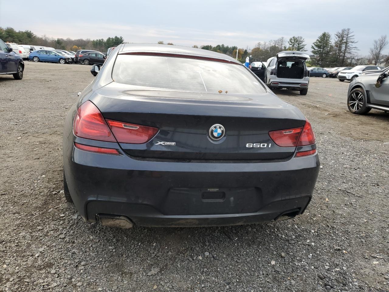 2014 BMW 6er VIN WBA6B4C57ED099299 Copart auction photo, front end / minor dent/scratches damage thumbnail 6