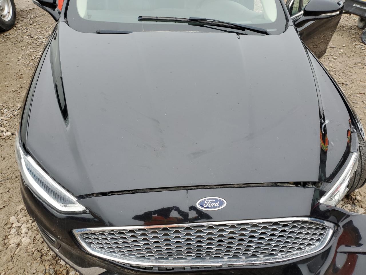 2019 Ford Fusion VIN 3FA6P0K91KR270848 Copart auction photo, front end damage thumbnail 13