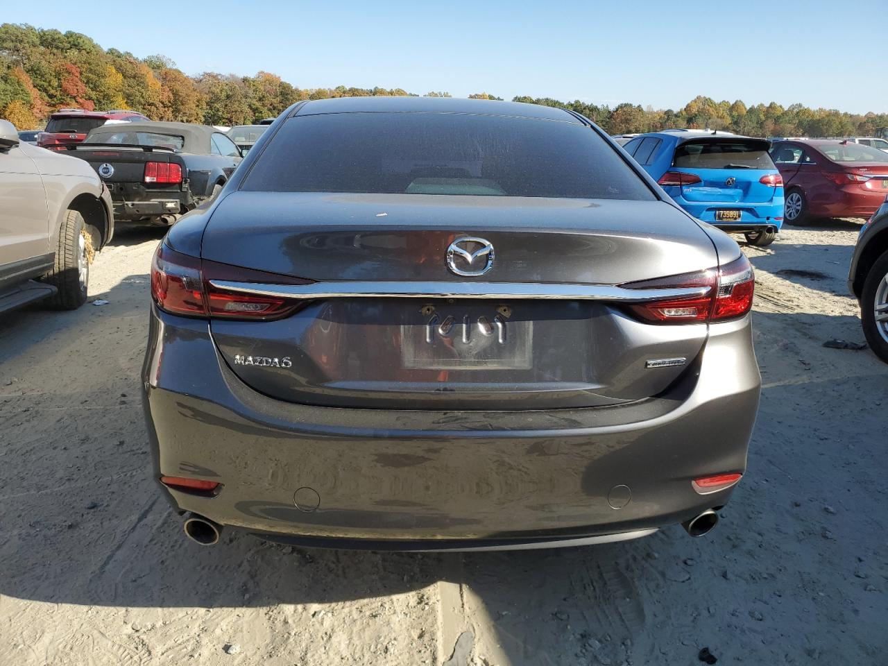 2021 Mazda 6 VIN JM1GL1VM8M1600742 Copart auction photo, front end / minor dent/scratches damage thumbnail 6