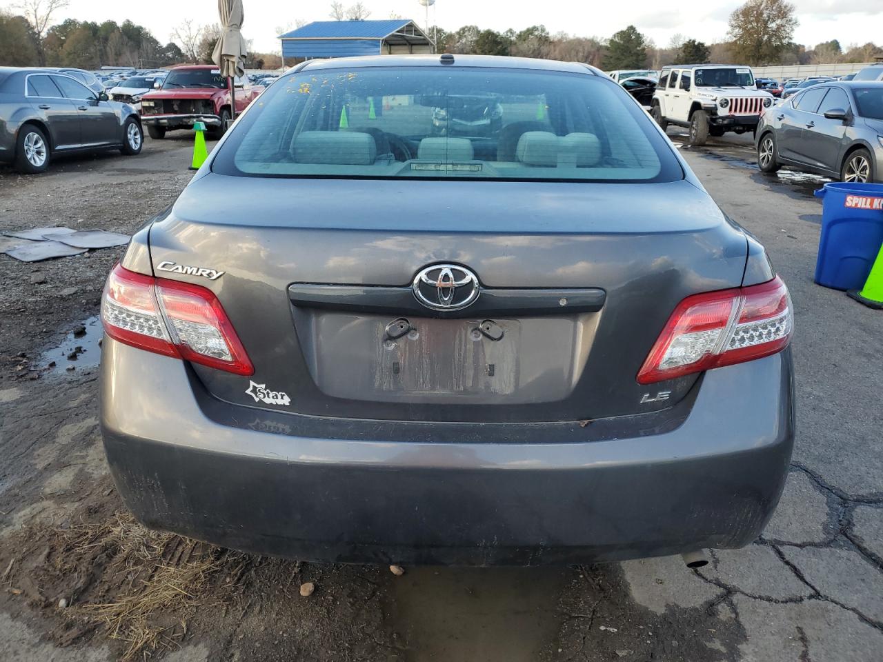 2011 Toyota Camry VIN 4T4BF3EKXBR206376 Copart auction photo, all over damage thumbnail 6
