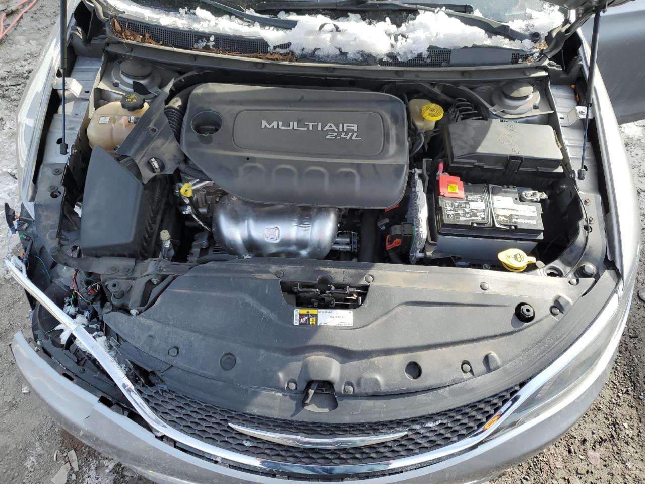 2016 Chrysler 200 VIN 1C3CCCAB9GN145660 Copart auction photo, front end damage thumbnail 11