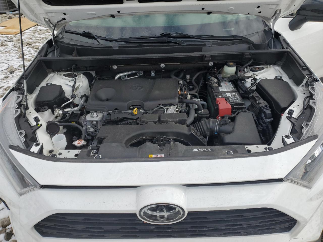 2020 Toyota RAV 4 VIN JTMF1RFV6LD063535 Copart auction photo, front end damage thumbnail 12