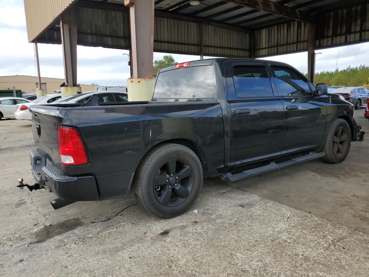 2017 RAM 1500 VIN 1C6RR6KT0HS671067 Copart auction photo, front end damage thumbnail 3