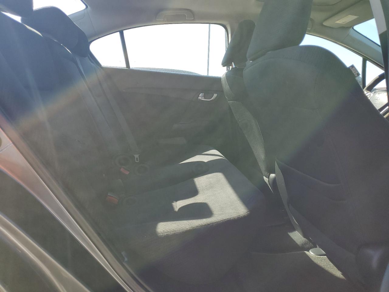 2013 Honda Civic VIN 19XFB2F82DE008112 Copart auction photo, rear end damage thumbnail 10