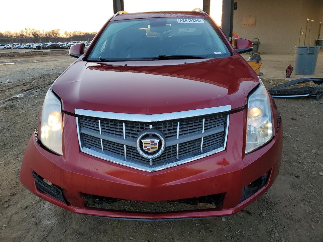 2012 Cadillac SRX VIN 3GYFNAE31CS518792 Copart auction photo, front end damage thumbnail 5