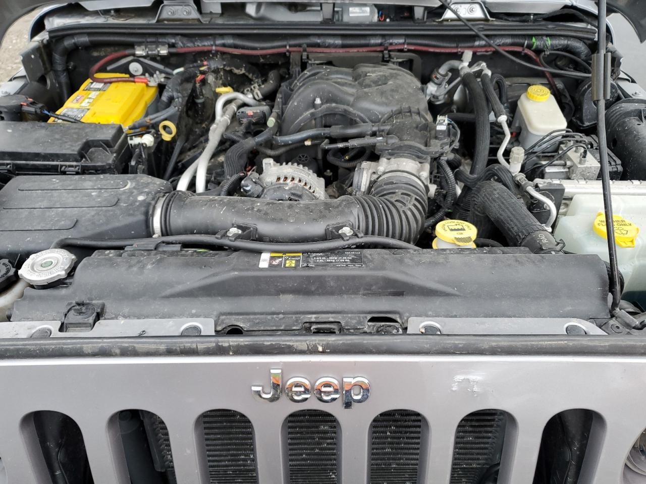 2017 Jeep Wrangler VIN 1C4BJWDG9HL575756 Copart auction photo, front end damage thumbnail 12