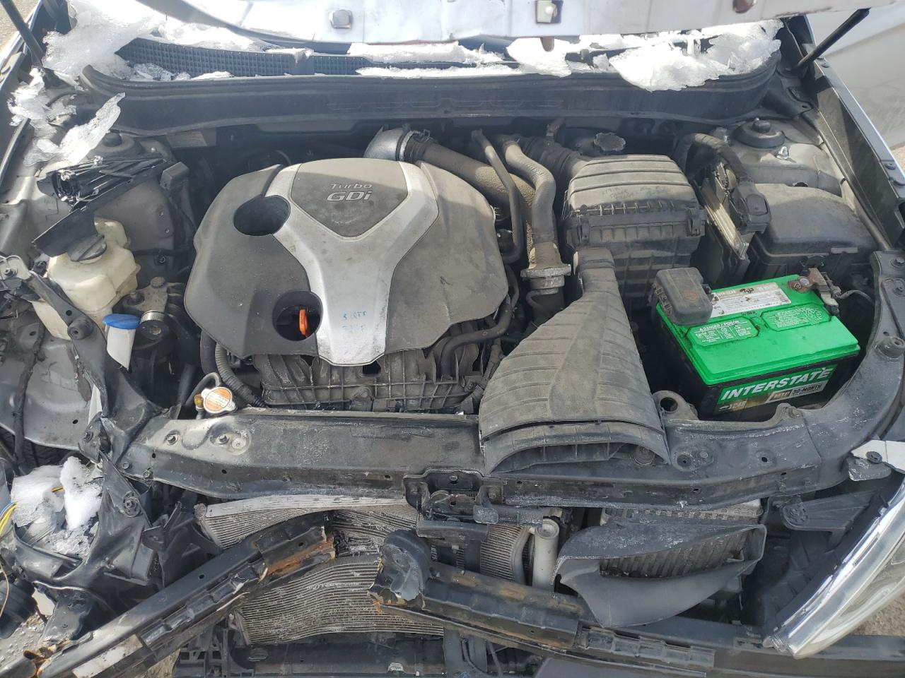 2011 Hyundai Sonata VIN 5NPEC4AB3BH173361 Copart auction photo, front end / minor dent/scratches damage thumbnail 11